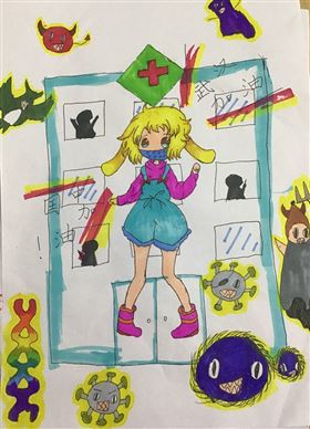 新冠状病毒宣传漫画