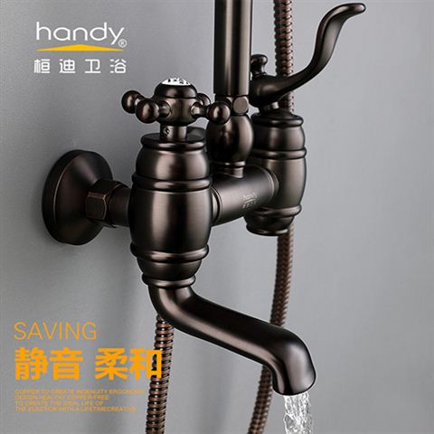 桓迪全铜欧式古典大淋浴