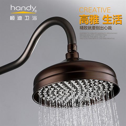 桓迪全铜欧式古典大淋浴