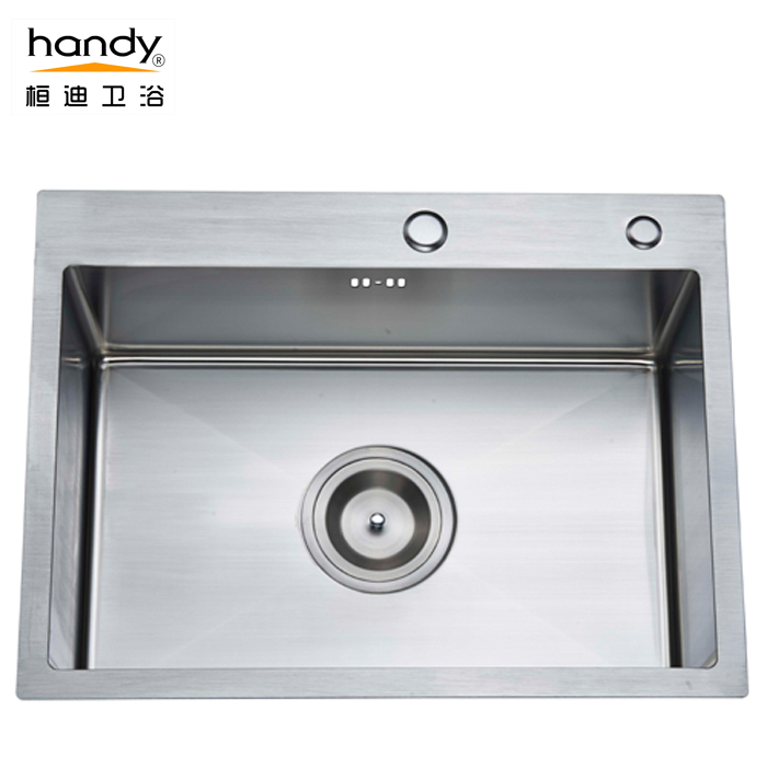 桓迪不锈钢手工水槽双槽 HD-5545H